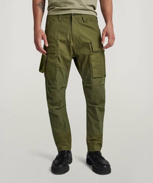 「G-STAR」 カーゴパンツ 32/30 ダークオリーブ メンズ_画像3
