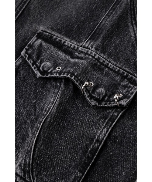 「SUPPLIER」 デニムパンツ M ブラック メンズ_画像8