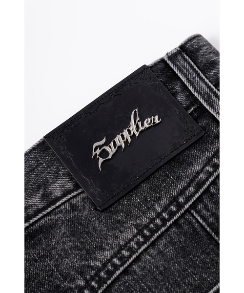 「SUPPLIER」 デニムパンツ M ブラック メンズ_画像9