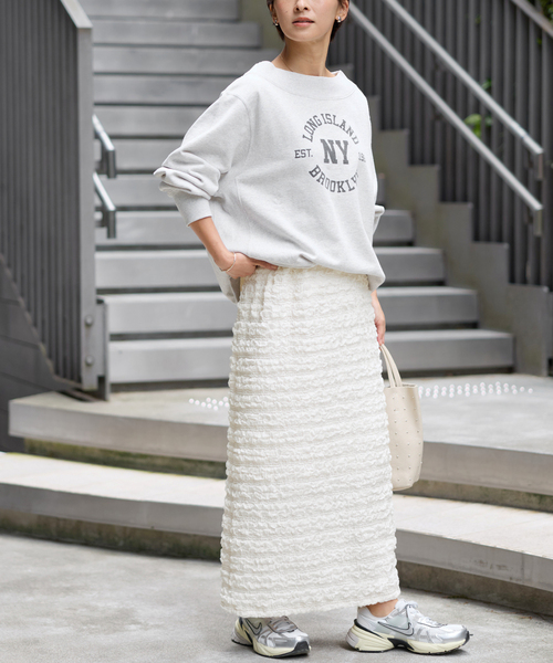 JOURNAL STANDARD relume シャーリングジャガードスカート JOURNAL STANDARD relume（ジャーナルスタンダード レリューム