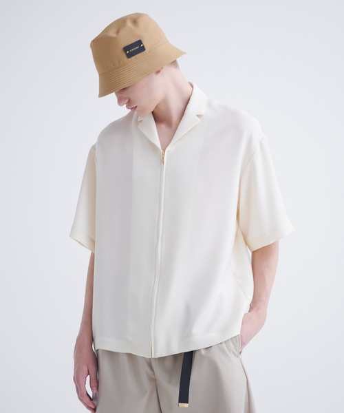 「CULLNI」 ハット ONESIZE ブラウン メンズの画像