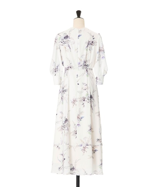 Her lip to ワンピース French Bouquet Puff Sleeve Dress : ZOZOTOWN
