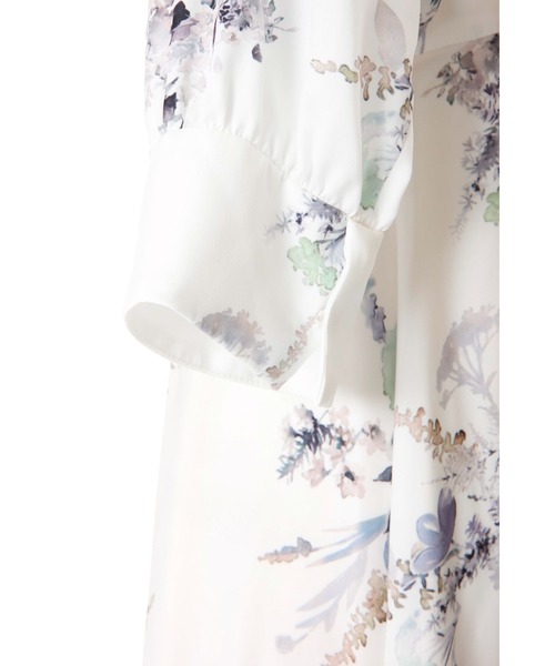 Her lip to ワンピース French Bouquet Puff Sleeve Dress : ZOZOTOWN