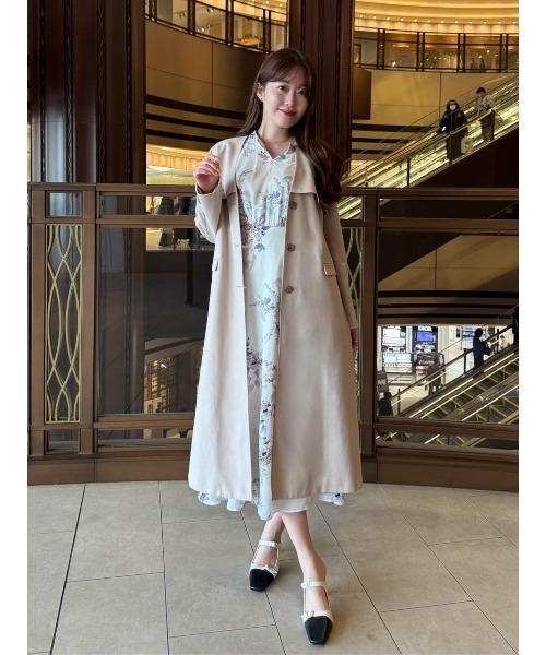 Her lip to ワンピース French Bouquet Puff Sleeve Dress : ZOZOTOWN