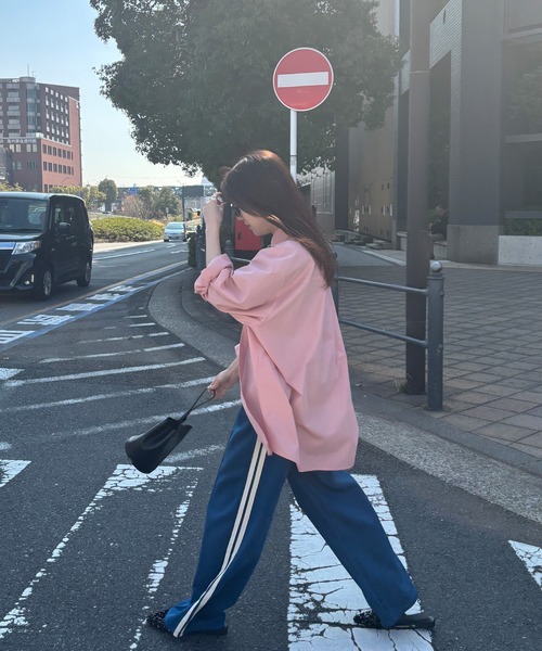 「ISOOK」 長袖シャツ FREE ホワイト レディース_画像7