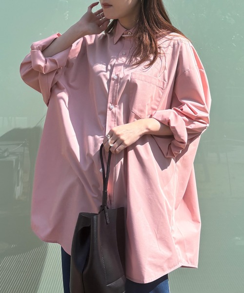 「ISOOK」 長袖シャツ FREE ホワイト レディース_画像8