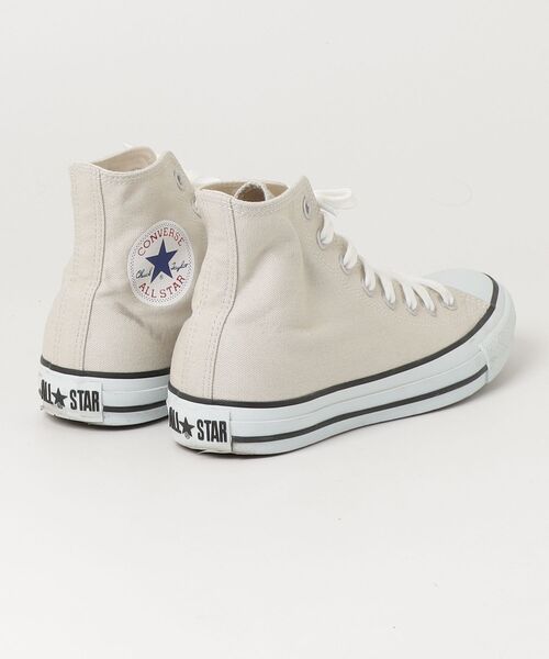 「CONVERSE」 ハイカットスニーカー 25cm ベージュ レディース_画像2