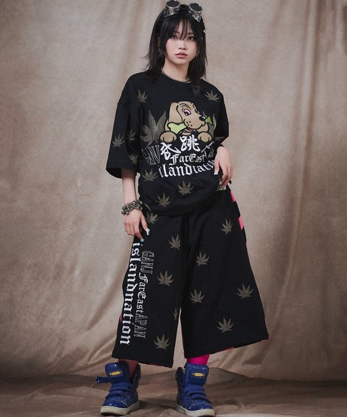 GALFY（ガルフィー） ワイドパンツ パンツ 「GALFY/ガルフィー」ガン