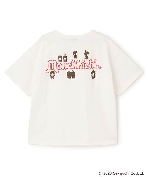 LOVETOXIC tシャツ 「モンチッチ」バックプリント半袖T 綿100% キッズ