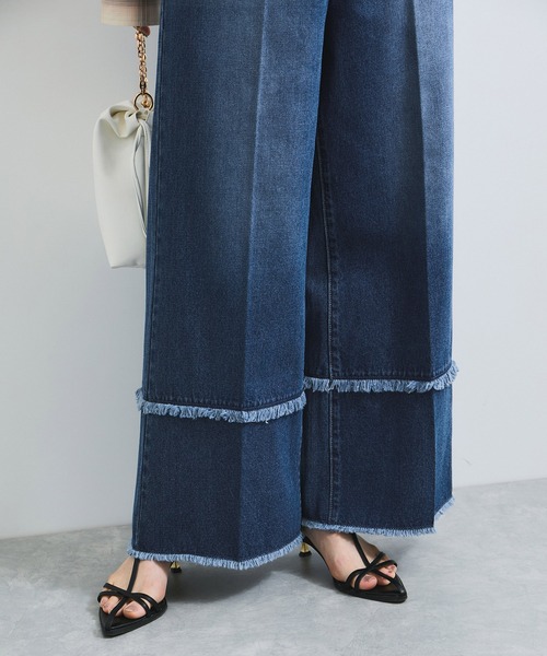「VIS」 デニムパンツ S ブルー系その他4 レディース_画像9