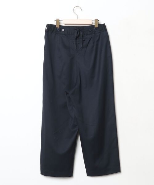 「BEAMS BOY」 パンツ - ネイビー レディース_画像2