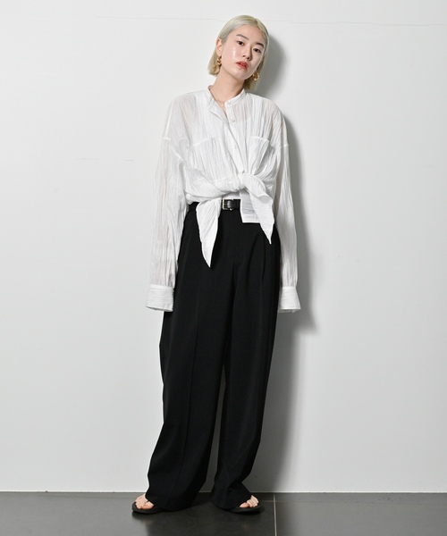 「CITYSHOP」 パンツ 36 グレー レディース_画像5