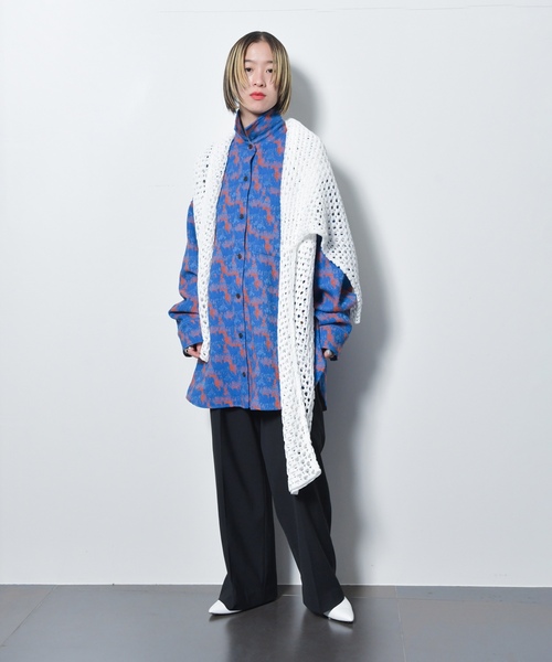 「CITYSHOP」 パンツ 36 グレー レディース_画像7