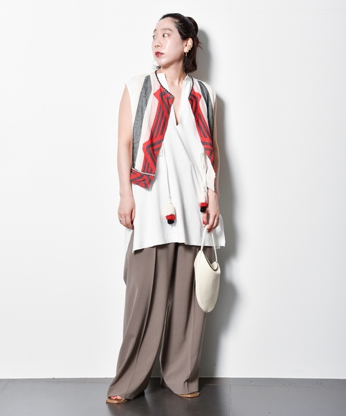 「CITYSHOP」 パンツ 36 グレー レディース_画像9