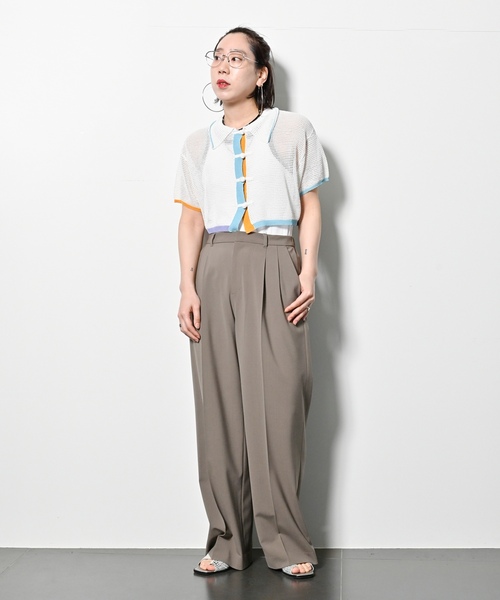 「CITYSHOP」 パンツ 36 グレー レディース_画像10