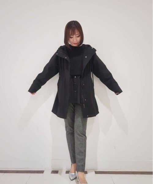 「la.f…」 スラックス 9号 ホワイト レディース_画像7