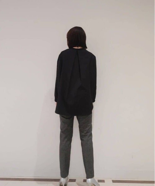 「la.f…」 スラックス 9号 ホワイト レディース_画像9