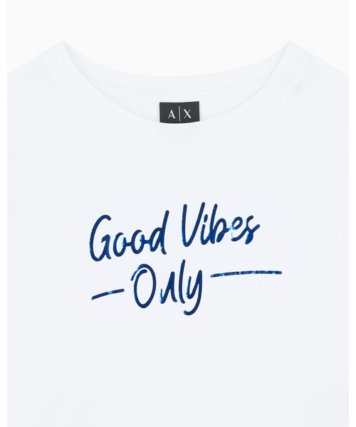 【未使用訳アリ】定価3.9万円 G/FORE レディース 半袖 Tシャツ ARMANI EXCHANGE tシャツ 「A|X アルマーニ エクスチェンジ」コメント