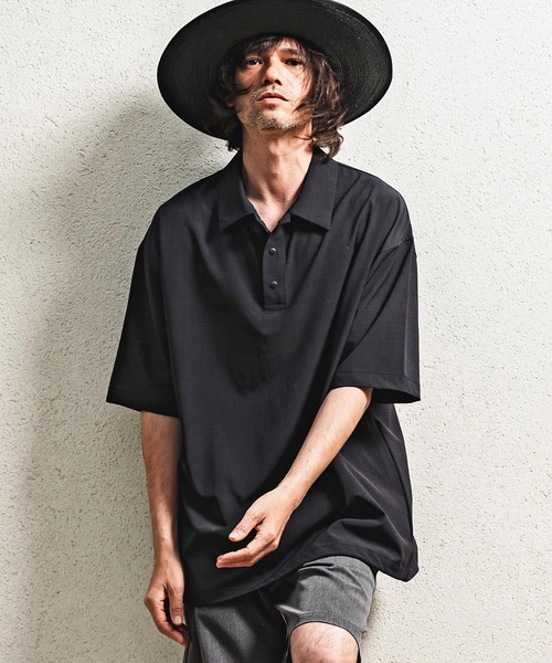 mowalola ポロシャツ 黒 MOWALOLA MENS ATL SHIRT モワローラ ポロシャツ S - メルカリ
