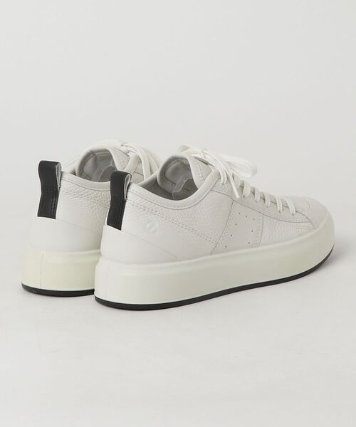 「ECCO」 ローカットスニーカー 37 ホワイト レディース_画像2