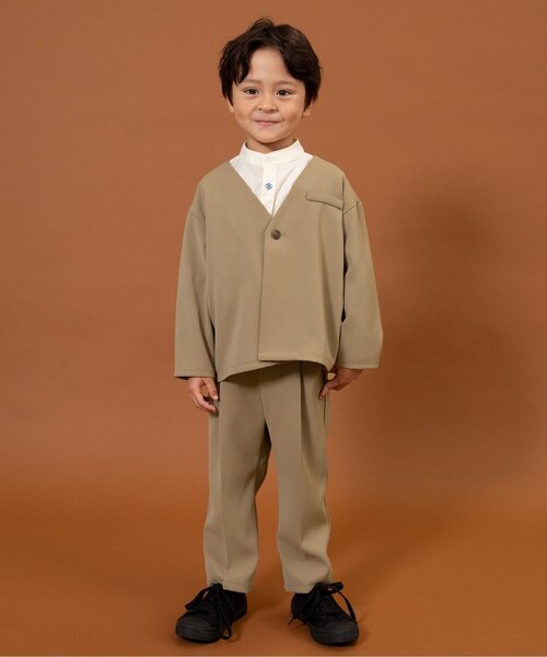 「BREEZE」 「KIDS」セットアップ 130 ネイビー キッズ_画像2