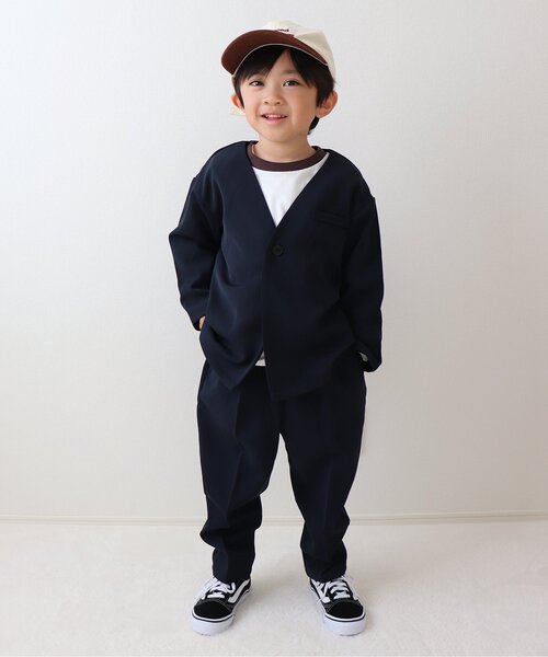 「BREEZE」 「KIDS」セットアップ 130 ネイビー キッズ_画像9