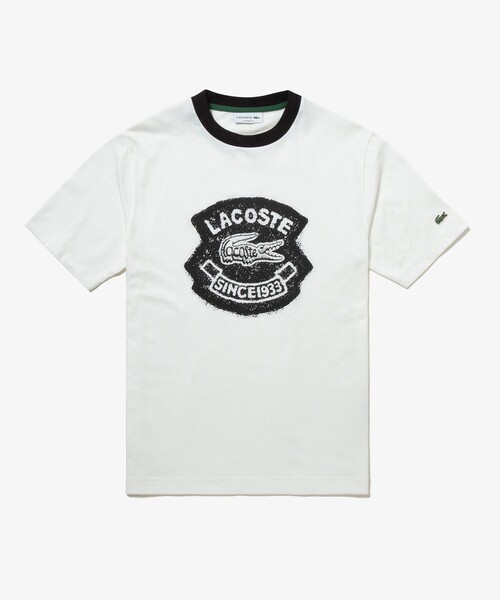 「LACOSTE」 半袖Tシャツ 3 ブラック メンズ_画像5