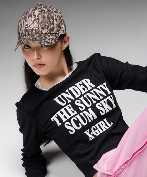 X-girl（エックスガール） キャップ 帽子 レディース X-girl x NEW ERA