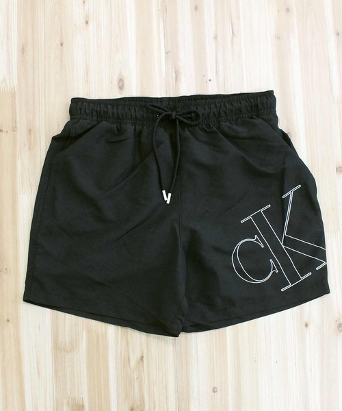 Calvin Klein（カルバン・クライン） 水着 CK モノグラムロゴ サーフ