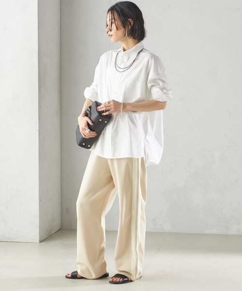 「TICCA」 長袖シャツ ONE SIZE ホワイト レディース_画像3