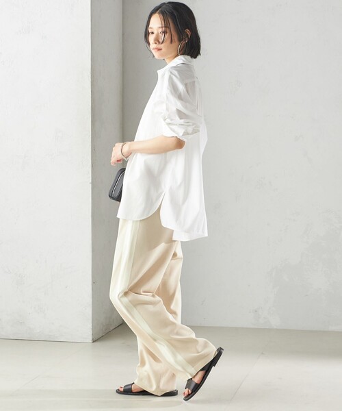 「TICCA」 長袖シャツ ONE SIZE ホワイト レディース_画像4