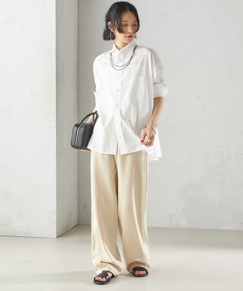 「TICCA」 長袖シャツ ONE SIZE ホワイト レディース_画像7