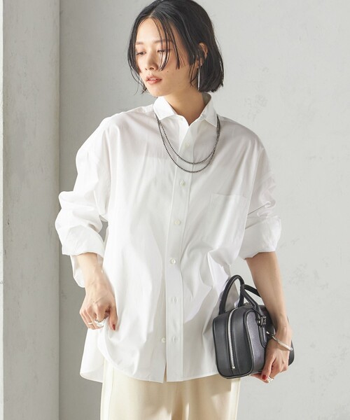 「TICCA」 長袖シャツ ONE SIZE ホワイト レディース_画像9