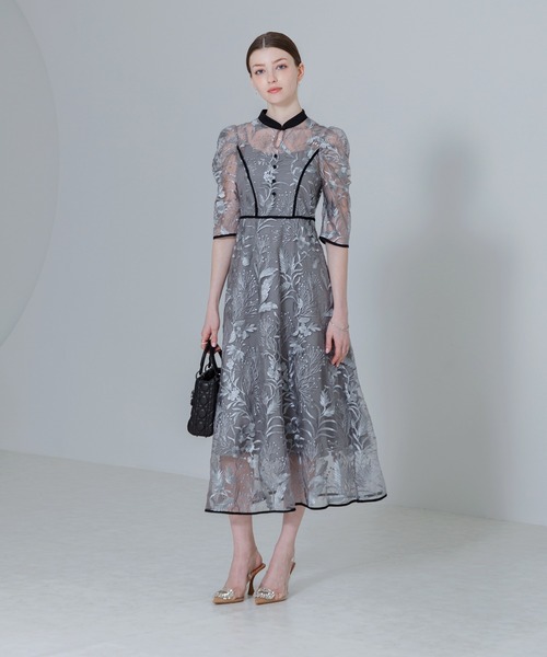 「Leja」 半袖ワンピース SMALL ブルー レディース_画像5