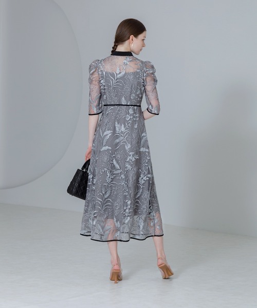 「Leja」 半袖ワンピース SMALL ブルー レディース_画像8