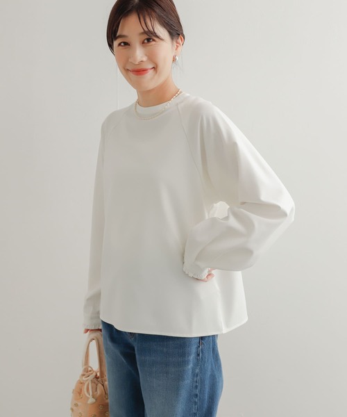 「URBAN RESEARCH DOORS」 長袖ブラウス MEDIUM ネイビー レディース_画像7