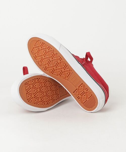「VISION STREET WEAR」 ローカットスニーカー 23.5cm レッド レディース_画像3