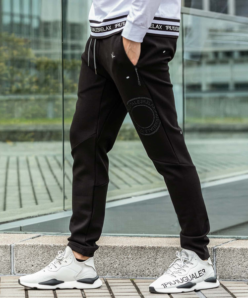 「1PIU1UGUALE3 RELAX 」 イージーパンツ X-LARGE グレー メンズ_画像3