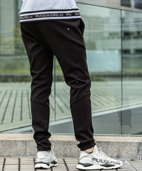 「1PIU1UGUALE3 RELAX 」 イージーパンツ X-LARGE グレー メンズ_画像4