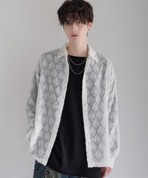 「LILL」 長袖シャツ X-LARGE ブラック メンズ_画像4