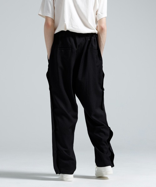 Y-3 ワイドパンツ パンツ SPORT UNIFORM ADATIVE 3 STRIPES PANTS
