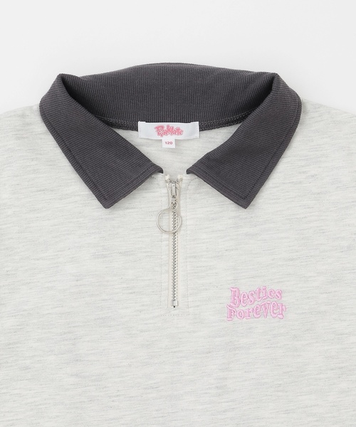 PINK-latte（ピンクラテ） tシャツ 「接触冷感」バックハート衿つき