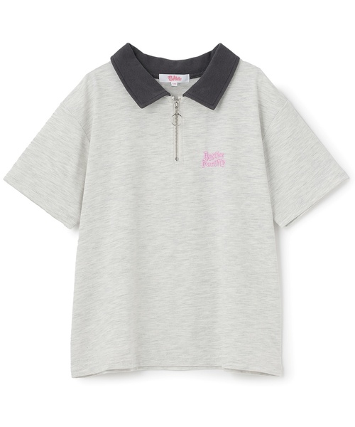 PINK-latte（ピンクラテ） tシャツ 「接触冷感」バックハート衿つき