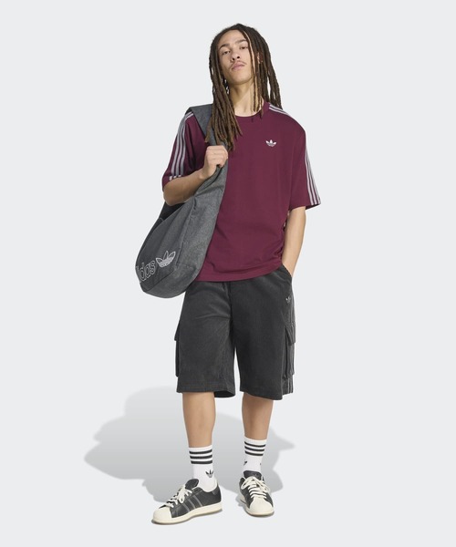 adidas（アディダス） ハーフパンツ ワイドパンツ カーゴパンツ 短パン