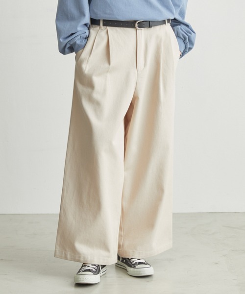 「molk」 チノパンツ S アイボリー メンズ_画像3