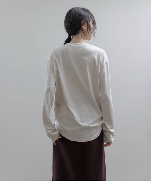 Eimee Law（エイミーロウ） tシャツ フロッキープリント レース
