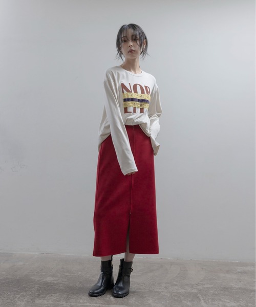 Eimee Law（エイミーロウ） tシャツ フロッキープリント レース