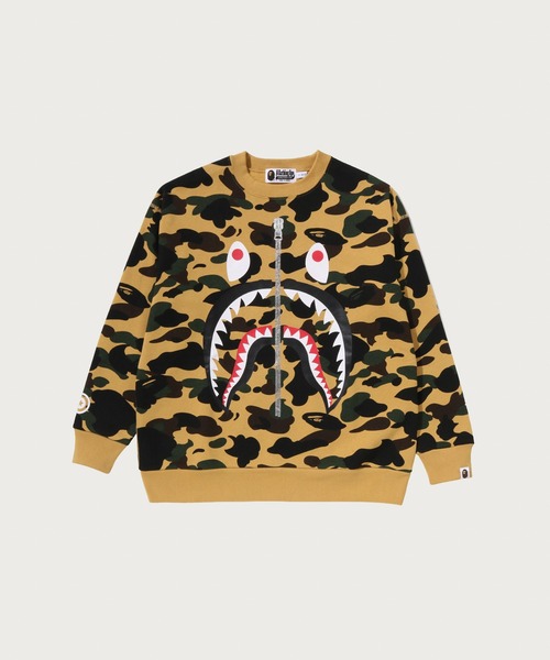 A BATHING APE KIDS シャーク トレーナー　キッズ A BATHING APE（アベイシングエイプ） トレーナー 1ST CAMO SHARK