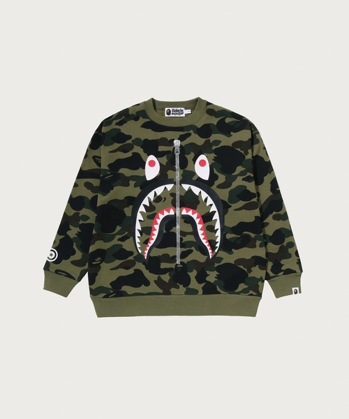 BAPE カモフラージュトレーナー A BATHING APE（アベイシングエイプ） トレーナー 1ST CAMO SHARK