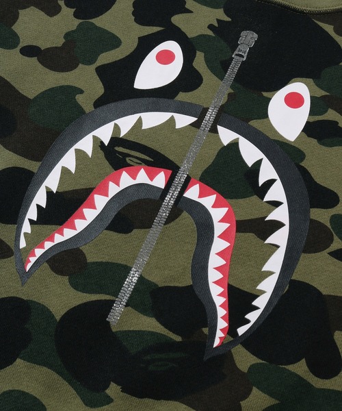 A BATHING APE（アベイシングエイプ） トレーナー 1ST CAMO SHARK
